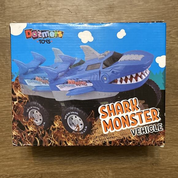 Dazmers Toys Shark Monster Vehicle (lights, Sounds, Motorized) - Picture 3 of 3